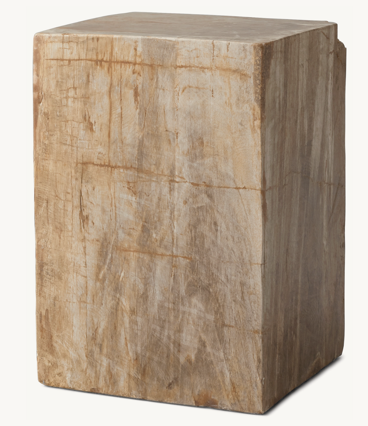Petrified Wood End Table