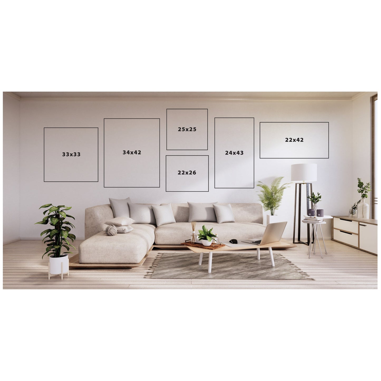 Fanciful Ficus SQ Expansion by Alicia Bock Framed Wall Art Print