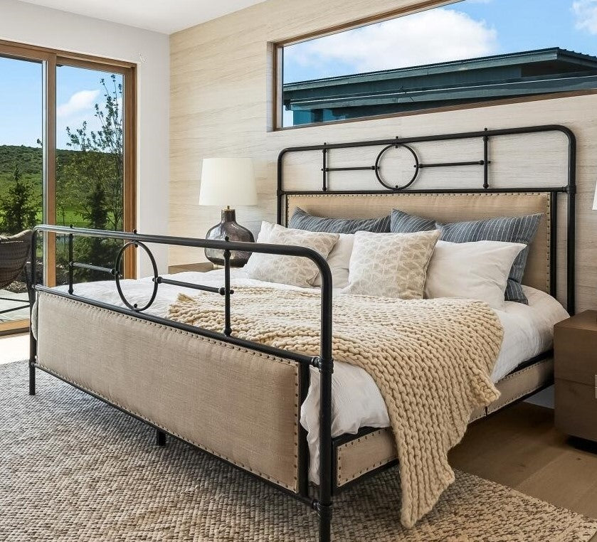 Berkley Metal King Bed