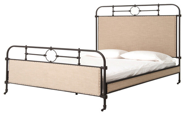 Berkley Metal King Bed