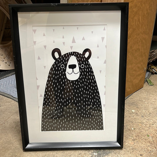 Abstract bear art