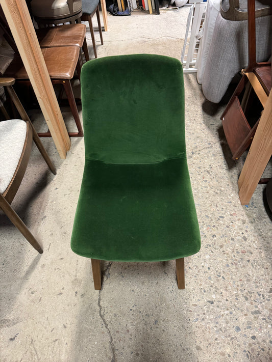 Moss Green Velvet Dining Chair