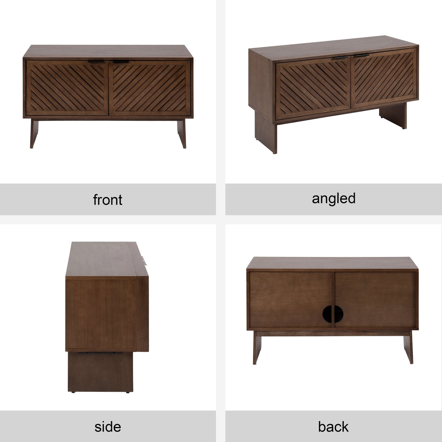 Mezzeta Wood TV Stand