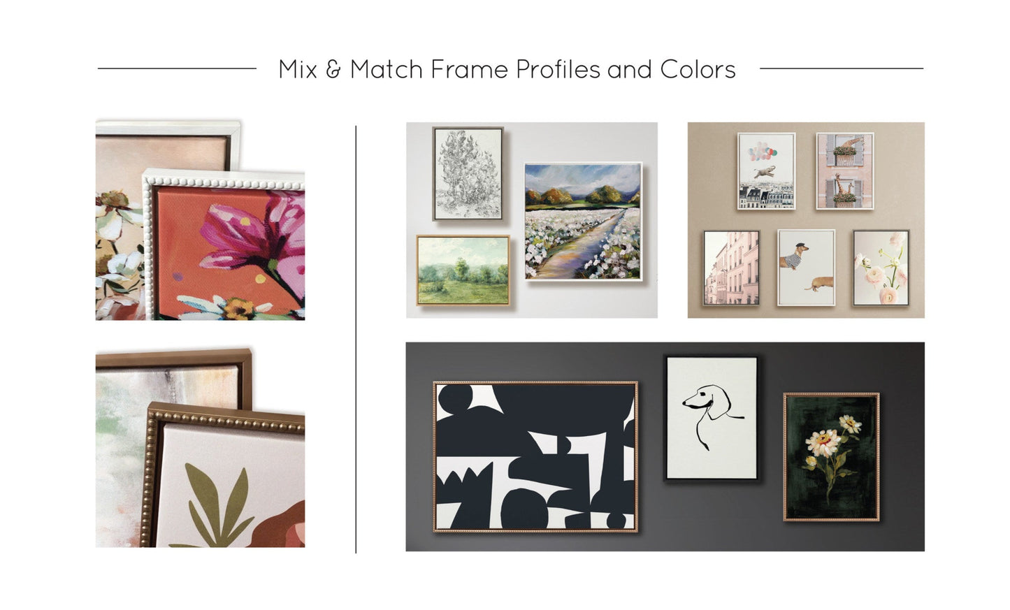 Sylvie Beaded Contour Flow I and II Framed Canvas Art Set by Amy Lighthall