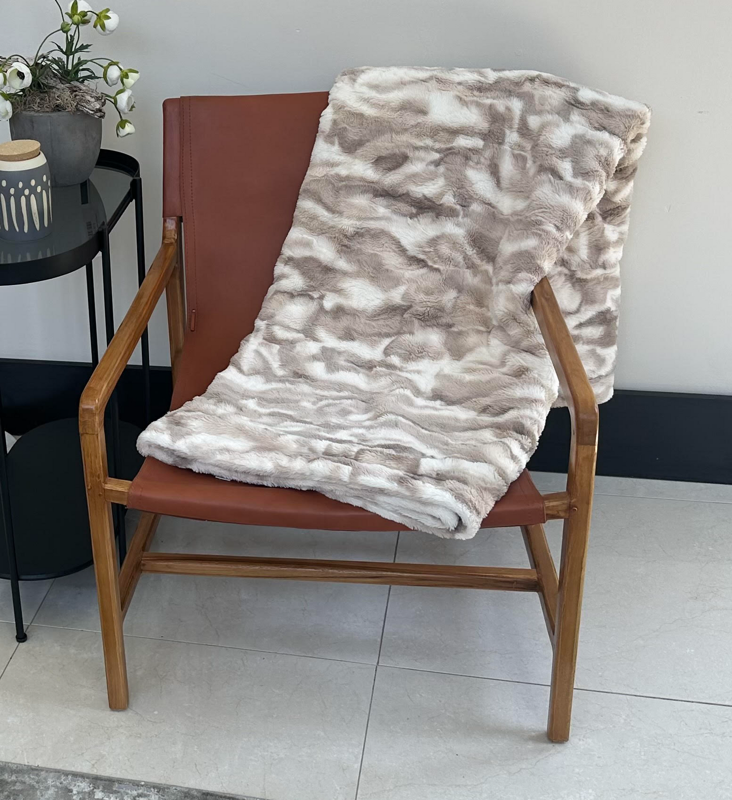 Leather Sling Chair