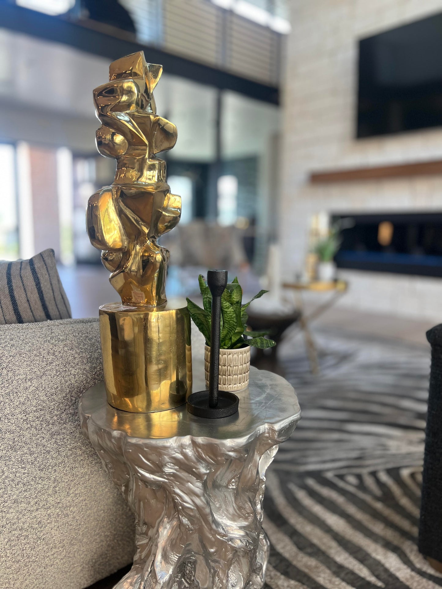 Gold Sculpture