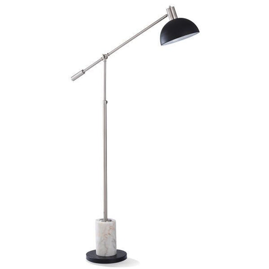 Evesham Silver Floor Lamp