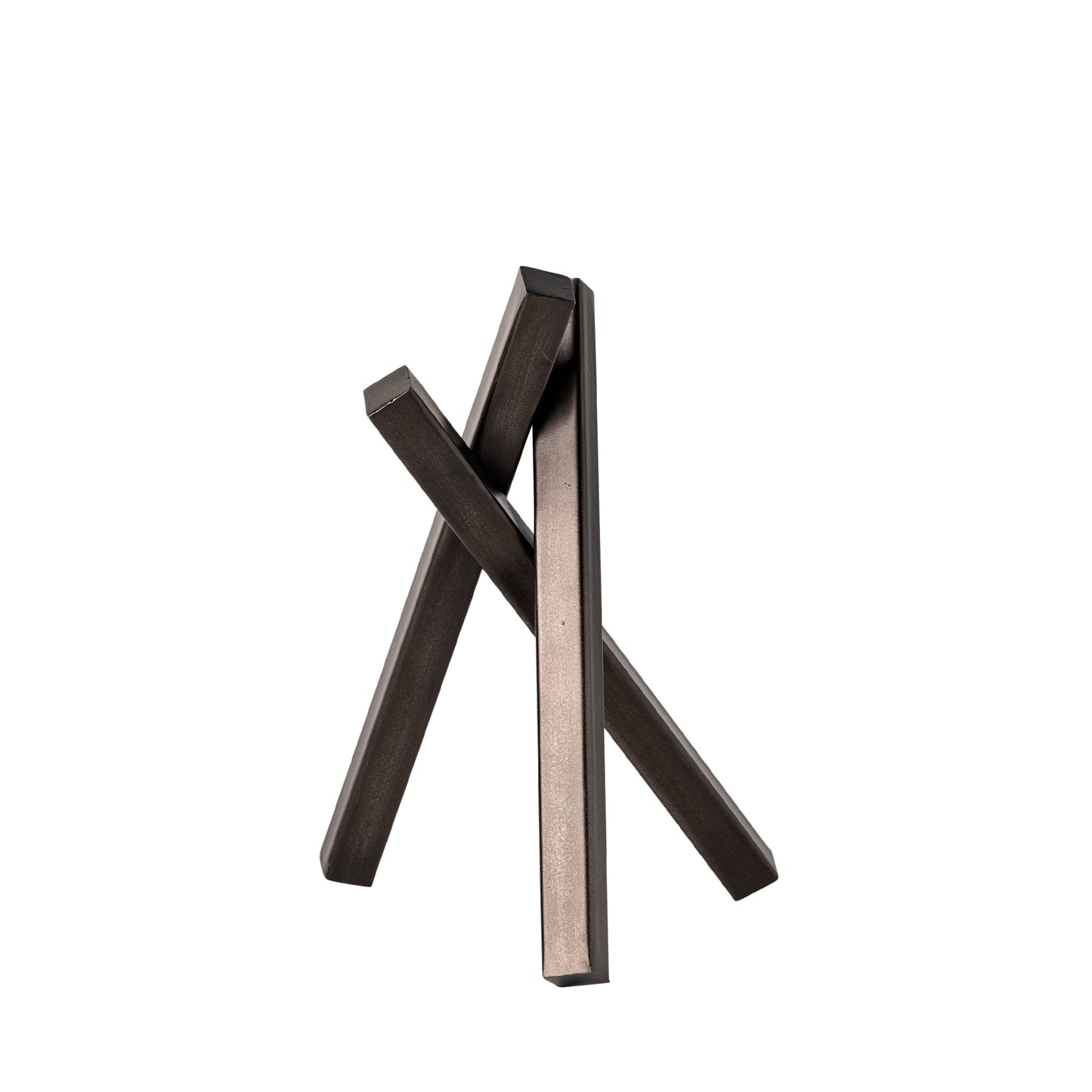 Bastian 9"x8" Black Metal Sculpture (Large)