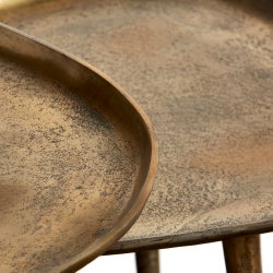 Bexley Side Table | Antique Gold - Small