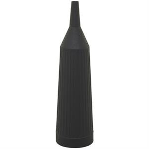 MTL VASE BLK