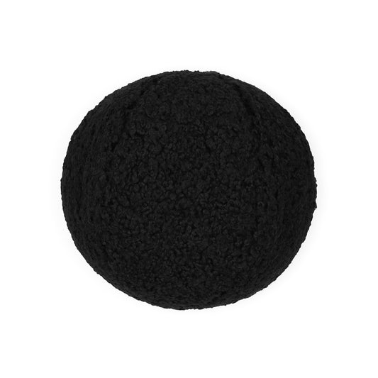 Poodle Ball 12" Pillow - Jet