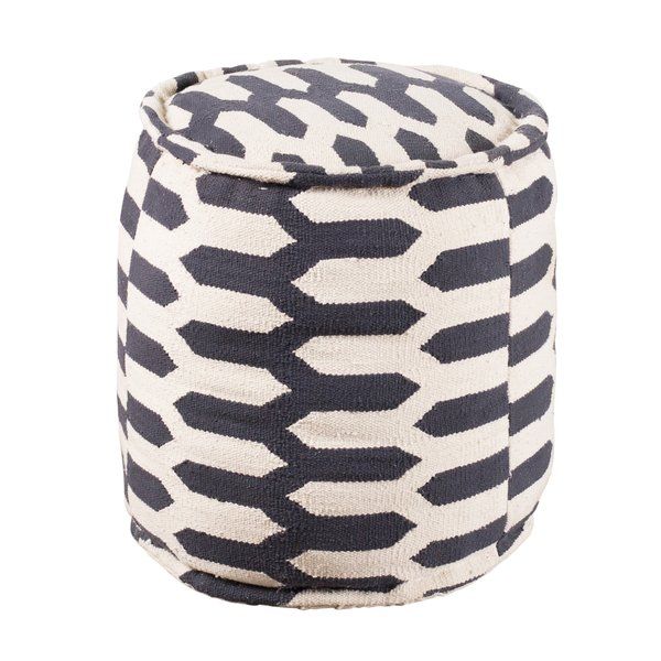 Vital Stripe Pouf 18"