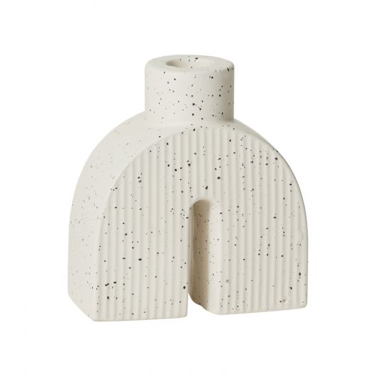 Trefoil Candleholder 4.5"x2"x5.25"
