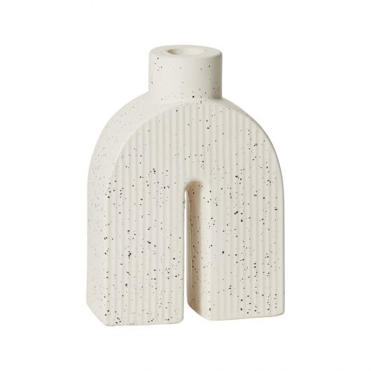 Trefoil Candleholder 4.5"x2"x6.5"