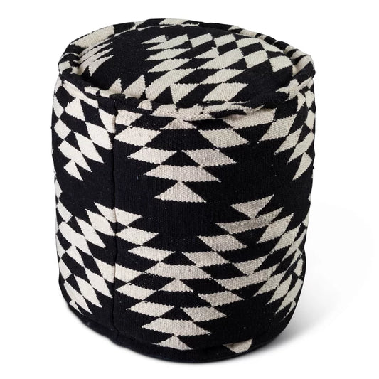 Brehmer 18'' Wide Round Pouf Ottoman