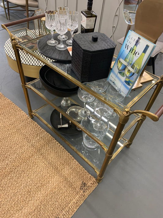Antique Bar Cart