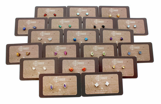 Crystal Stud Earrings