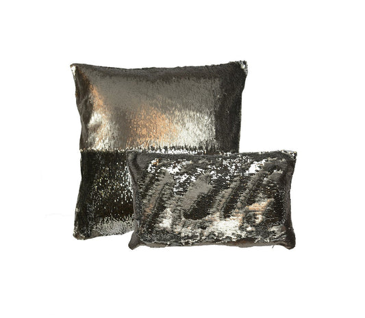 SEQUIN IN SMOKE/CHROME | MERMAID COLLECTION | PILLOW