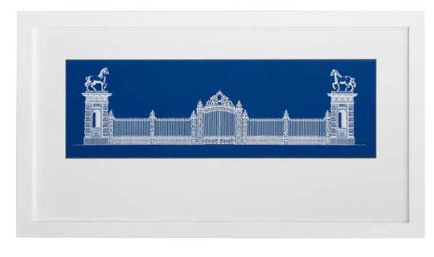 Palace Gate II Framed Print