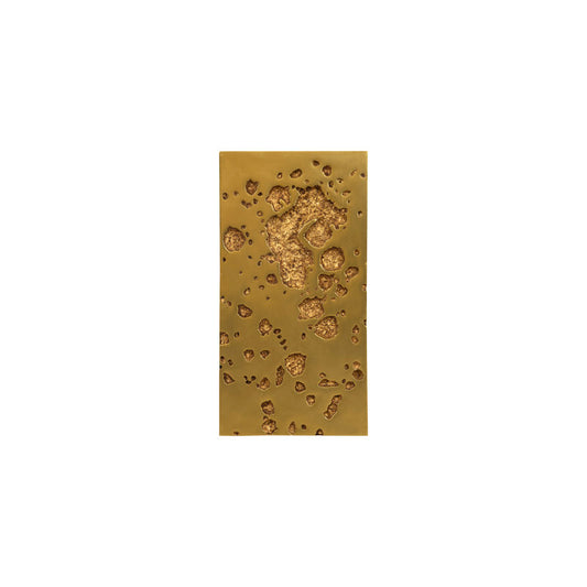 Splotch Wall Art, Rectangle, Gold Leaf