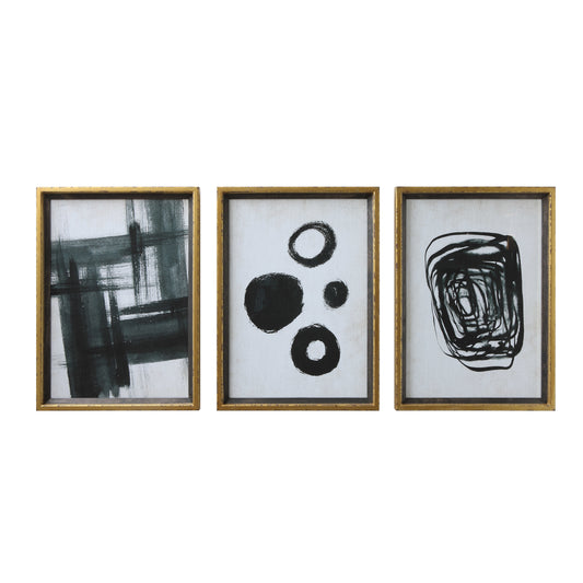 Abstract Framed Wall Décor