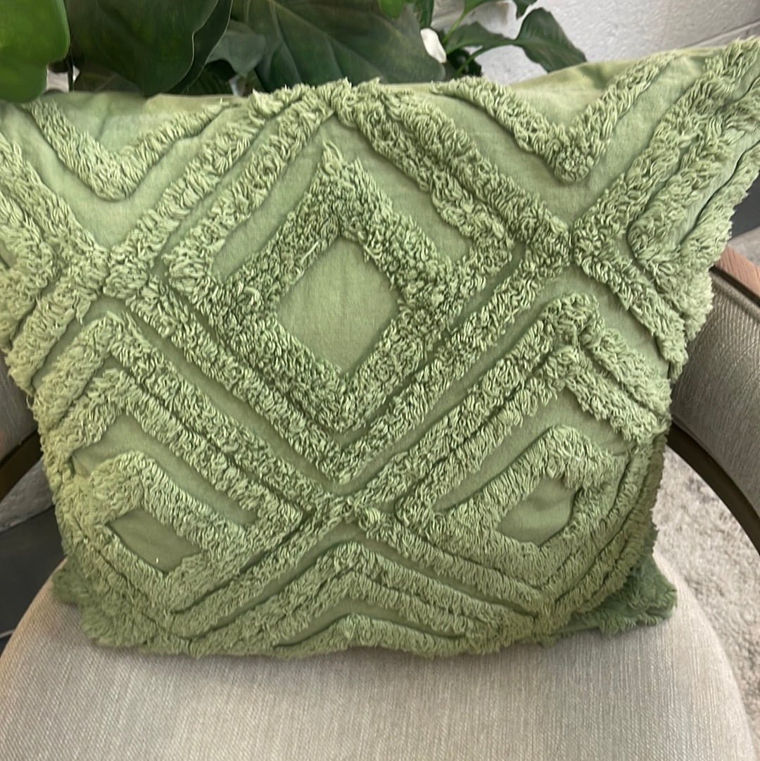 Green pillow