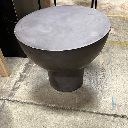 Round Stone Side Table