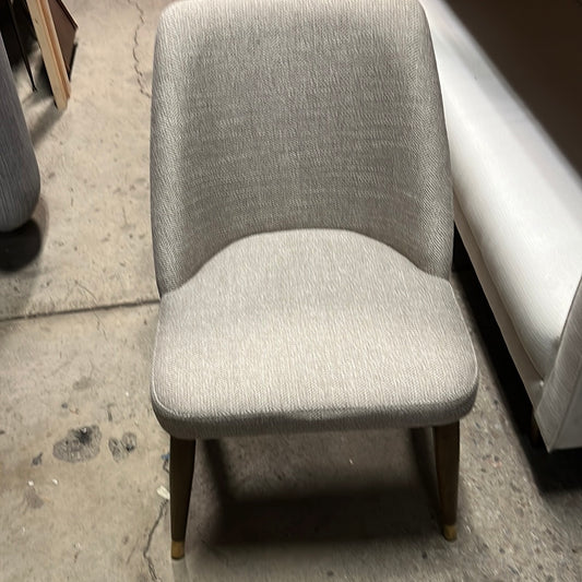 Grey Upholstered Dining Chair