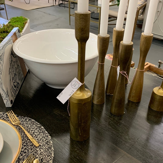 Gold candle stick