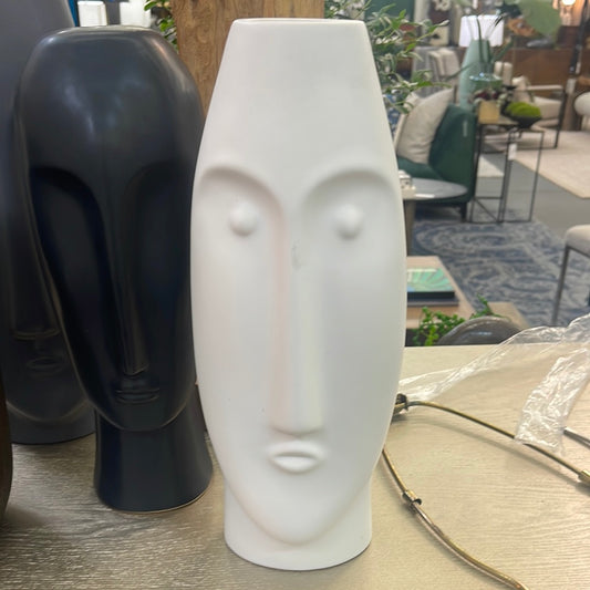 Face pot -white
