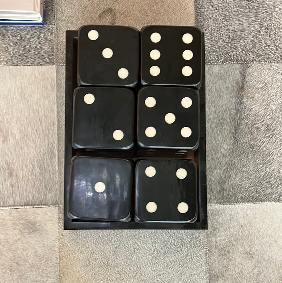 Oversized Dice - Black