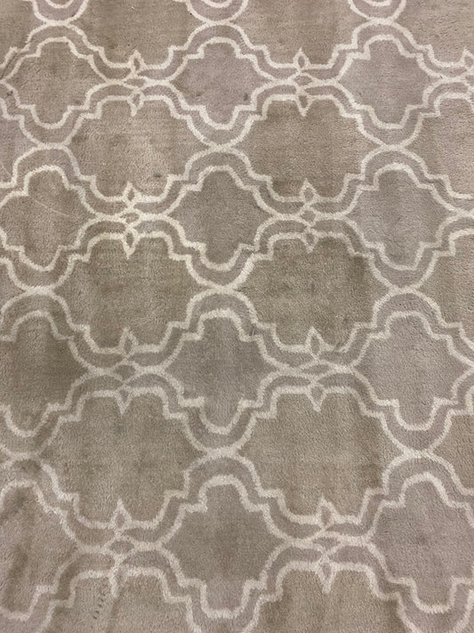 Large Tan 9x14 Area Rug
