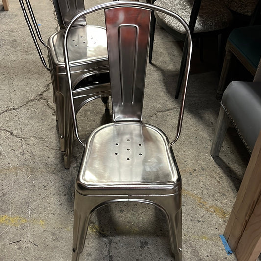 Metal dining chair