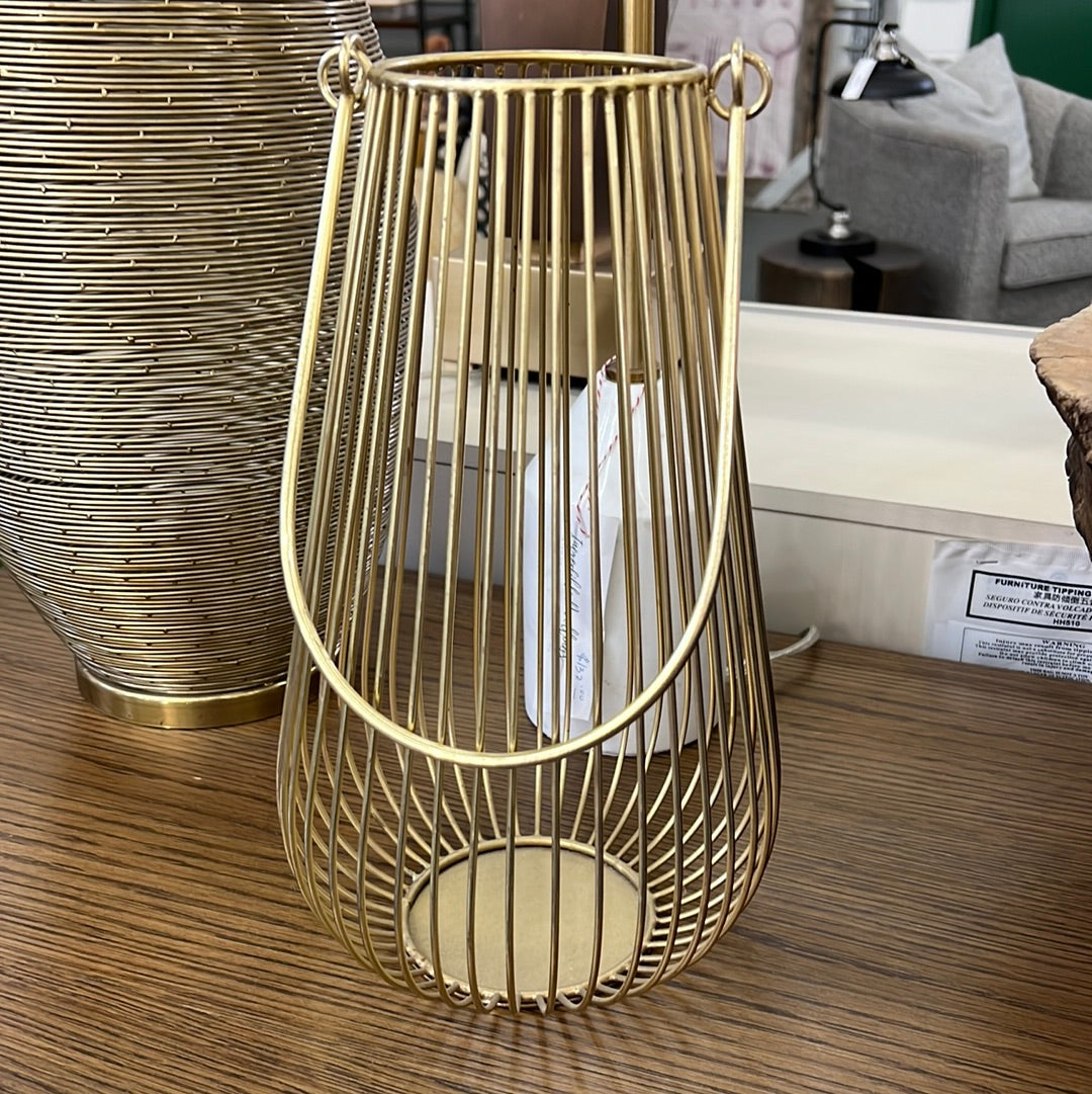Gold Wire Lantern