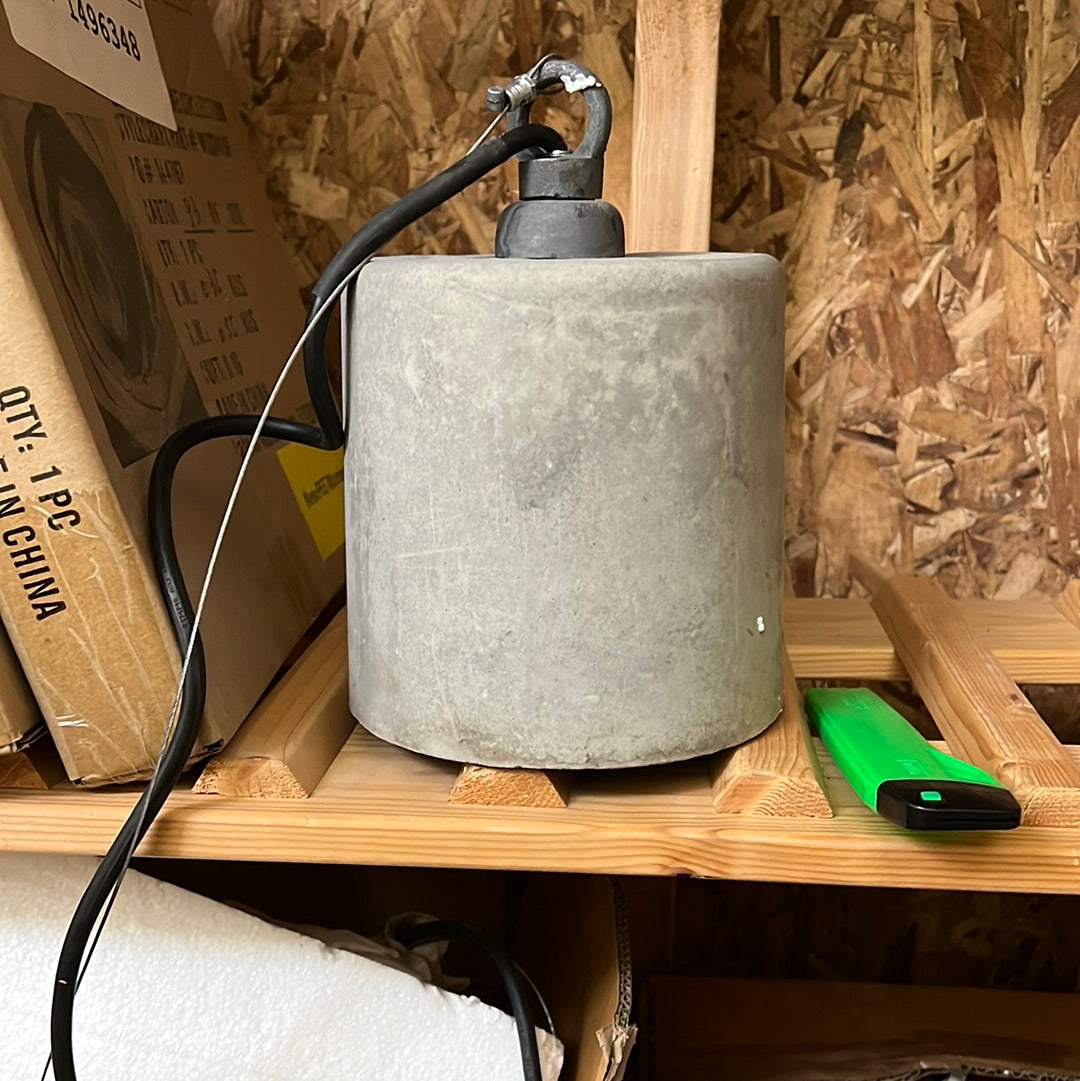 Cement Light Pendant