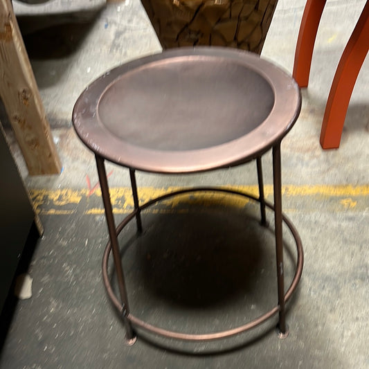 Bronze side table