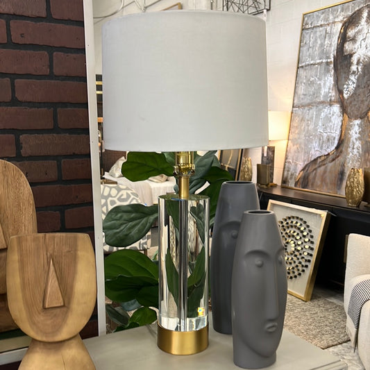 Gold Acrylic Lamp
