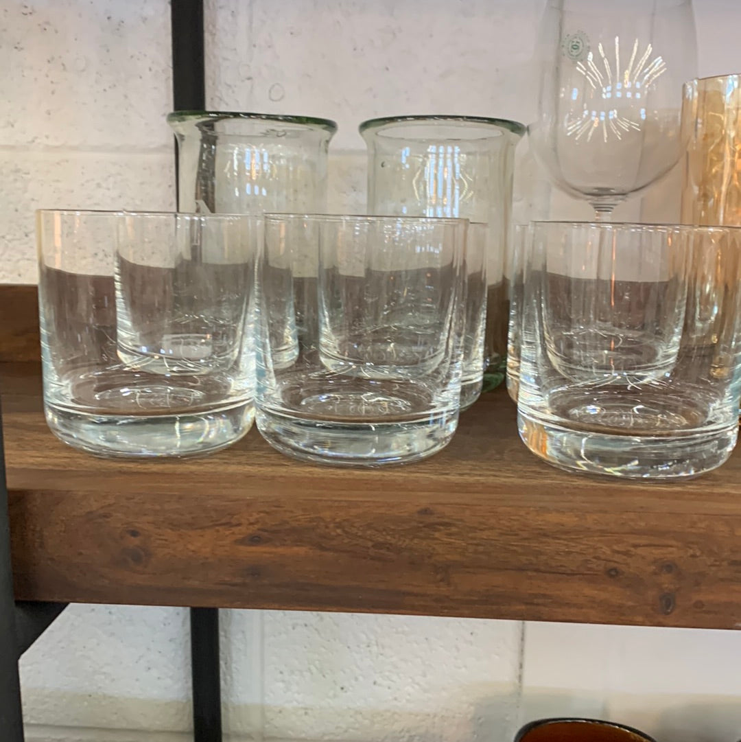 Glass cocktail glass