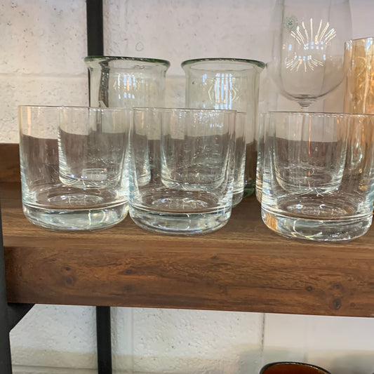 Glass cocktail glass