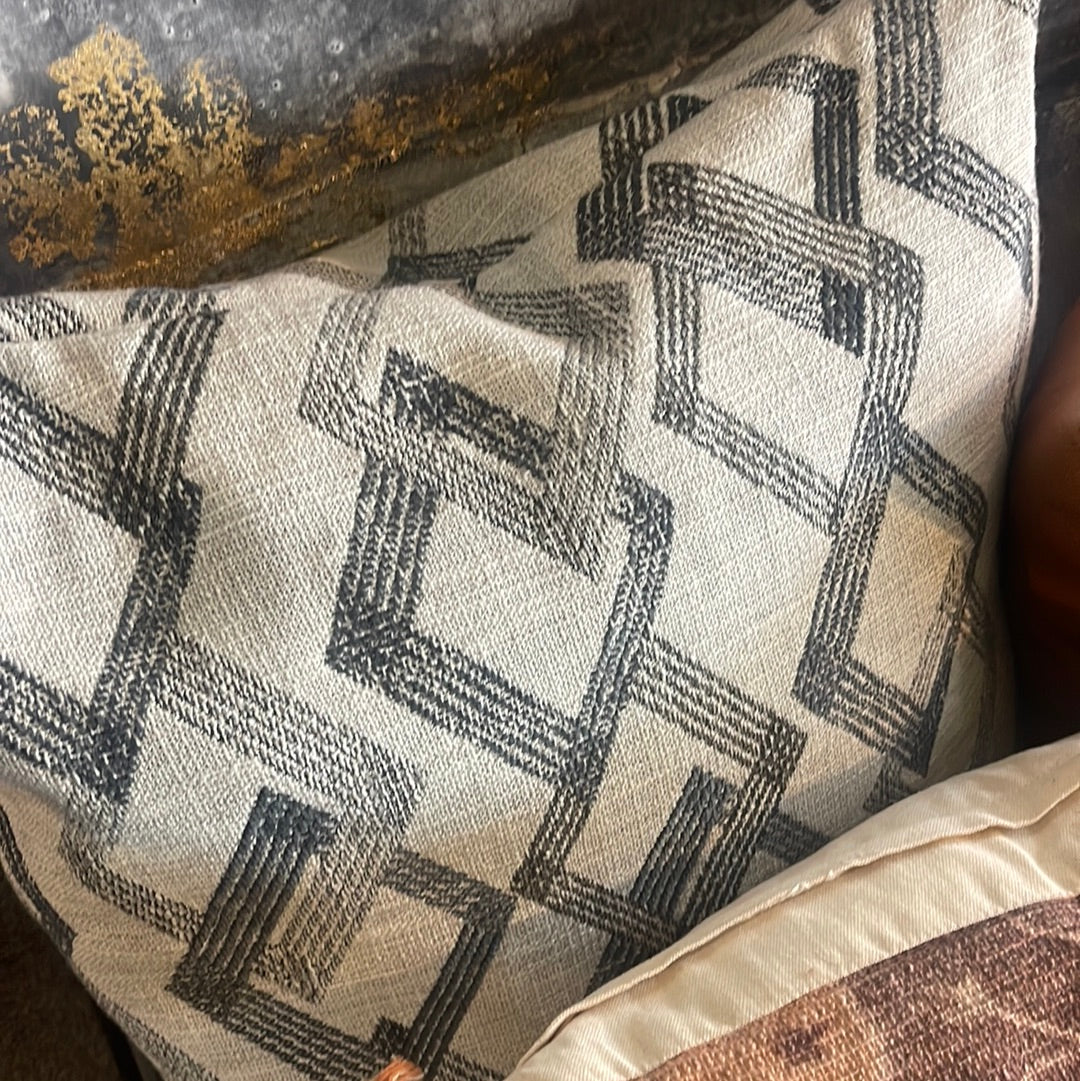 Pattern decor pillow