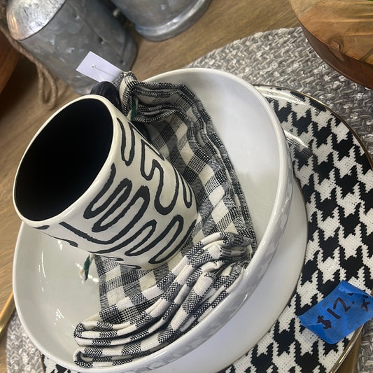 White bowl