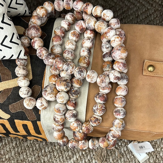 Large Distressed Beads