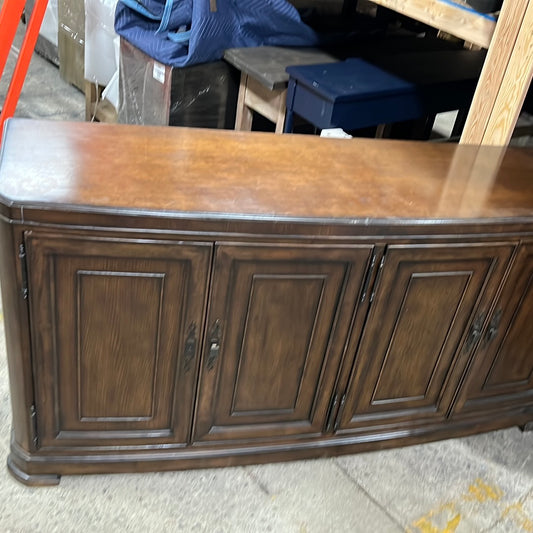 Carved Brown side board