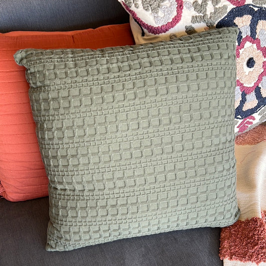 Green pillow