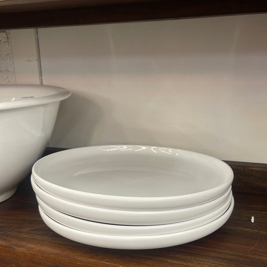 White plates