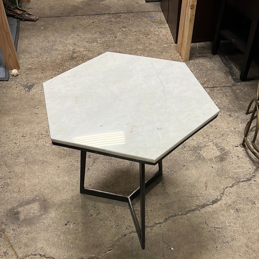 Marble Top Side Table