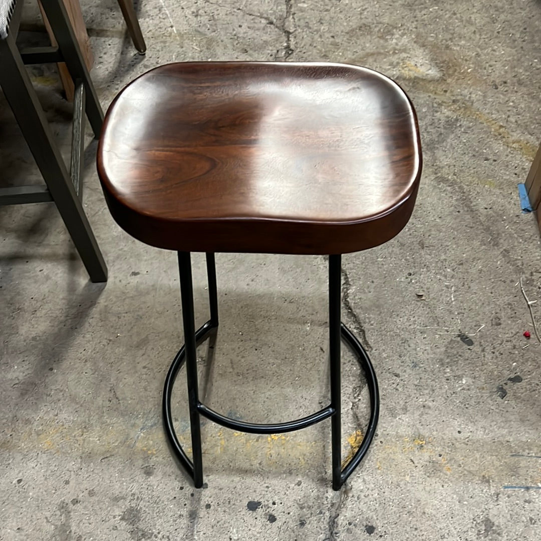 Brown Counter Stool