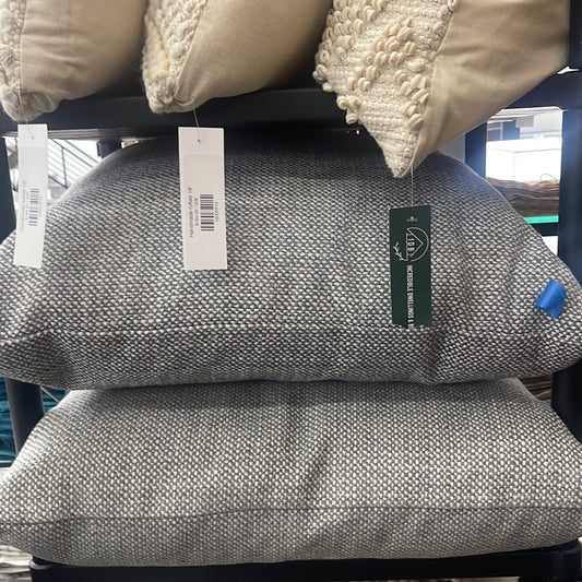 Throw Pillow Luxury - Texture Decor Pillow Plain Grey