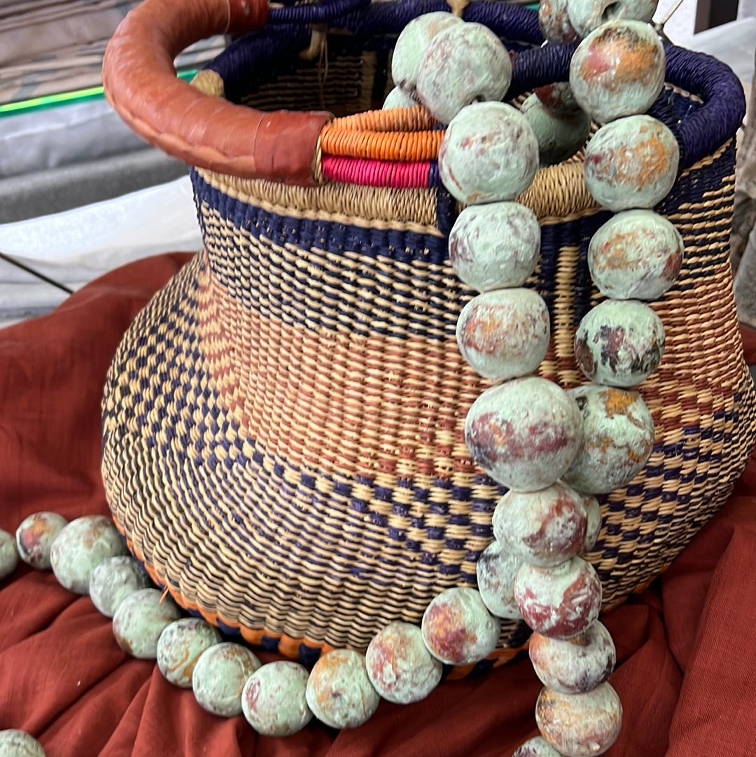 Colorful Woven Basket