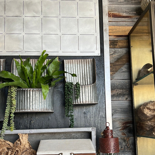 Metal wall planter s